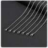 45/50/55/60/65/70/80cm Silver Gold Color Link Chain Classic Necklace for Men, Stainless Steel Daily Jewelry Gift - Image 12