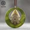 Long Chain Geometric Pendant Wooden Necklaces Pendants Sweater Necklaces Handmade Jewelry Gifts For Women - Image 30