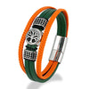 Punk Style Stainless Steel Tree of Life Braided Multilayer Leather Bracelet For Men Women - Image 6