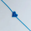 Braided Heart Rope Bracelet Adjustable in Many Colors - Image 17