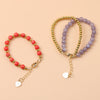 Stone Agate Bracelet for Girls Niche Design Jewelry Charm Accessory Sense Gift for Ladies - Image 2