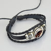 Horse Head Pattern Black Leather Bracelet Men Wrap Bracelet Horse-riding Lovers Gift - Image 3