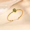 Stainless Steel Shell and Starfish Cuff Bangle in Multiple Styles - Image 23
