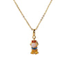 Stainless Steel Colorful Zircon Fairy Tale Little Princess Necklace Gold-plated Universal Chain Clavicle Chain Sweet Temperament - Image 18
