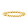 Gold Color Bracelets 2/3/4/5/6/8/10MM Ball Beads Cuff Bracelet for Women Men Charms Metal Statement Jewelry - Image 12