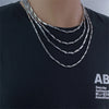 Hip Hop Titanium Steel Necklace Handmade Square Rhombus Chain Bamboo Chain Men's and Women's Clavicle Chain Accessories - Image 5