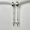 Gothic Jewelry Cross Star Drop Earrings Punk Charms Stitching Rivet Earrings for Women Korean Accessories - Image 1