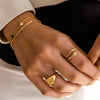 Silver Lovely Snake Shape Open Adjustable Finger Rings for Women Simple Ring Jewelry Accessory - Image 4