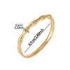 Women's Bangle Stainless Steel Jewelry Tree of Life Plant Cuff Bracelet Female Bangles for Women - Image 8