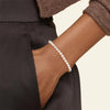 Simple Retro Imitation Pearls Bracelet For Women Stretch Acrylic Bead Men Bracelet Party Jewelry Pearl Wristband Gift - Image 2
