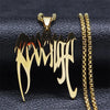 Punk Broken Stainless Steel Spiked Choker Necklace Women/Men Silver Color Pendants Necklaces Jewelry Lettre N3430S03 - Image 9