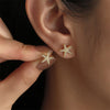 Vintage Metal Shell Stud Earrings for Women Accessories Personalization Jewelry Earrings Daily Wear Creative Jewelry Gift - Image 8