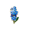 Elegant Botanical Enamel Flower Pins, Assorted Plant Lapel Brooches, Nature Badges for Clothing, Women's Accessories - Image 12
