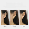 Geometric Hoop Earrings 12mm 14mm or 18mm - Image 9