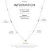 Silver Ocean Double Necklace Starlight Raindrop Four-leaf Clover Necklace for Women Anniversary Jewelry Gifts - Image 12