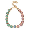 6mm Zirconia Claw Setting Bracelet and Necklace Sets Crystal Colorful Choker Jewelry - Image 28
