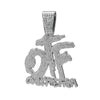 Hip Hop English Letter Otf Pendant Cuban Chain Necklace, Suitable For Daily Wear By Men And Women, Rock Party Jewelry - Image 8