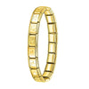 Women's Jewelry 9mm Width Itanlian Elastic Charm Bracelet Stainless Steel Bangle ST - Image 27