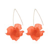 1Pair Designs Multicolored Resin Flower Long Earrings Bohemia Handmade Petal Dangle Earrings For Women Gift - Image 11