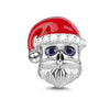 Silver Charms Santa Claus Reindeer Christmas Tree Snowman Elk Bead Fit Bracelet Necklace Jewelry - Image 42