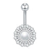 1pc Belly Button Piercing for Women Zircon Moon Butterfly Belly Button Ring Cartilage Navel Earring Jewelry Piercing ombligo - Image 15