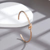 Golden Rose Gold Silverry Color Knot Bracelet Women Tie The Knoted Cuff Bangle Stainless Steel Charm Bridesmaid Wedding Jewelry - Image 5