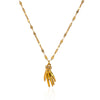 Zircon Hamsa Hand Evil Eye Pendant Necklaces For Women Gold Plated Stainless Steel Necklace Boho Aesthetic Jewelry Gift - Image 15