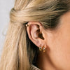 Stainless Steel 1 Pair Minimalist Huggie Hoop Earrings For Women Gold Color Tiny Round Circle 6/10/12mm Punk Unisex Rock Earring - Image 3