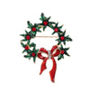 Christmas Brooch Pin Deer Rabbit Bow Pine Cone Wreath Bell Design Accessory for Men And Women Holiday Gift - Image 9