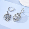 Symmetrical Filigree Drop Earrings with Hollow Pattern in Two Styles - Image 3