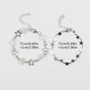 2Pcs Y2K Cute Star Stackable Bracelet Set Silver Tone Hollow Star Clear Crystal Chip Bracelets for Coquette Aesthetic Jewelry - Image 5