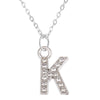 Shining A-Z Letter Pendant Charm Necklace 26 Initial Alphabet Name Clavicle Chain Party Valentine's Day Jewelry Gift - Image 19