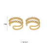 Gold Silver Filled CZ Ear Cuffs Earrings For Women Zircon Fake Piercing Women's Clip Earrings Jewelry - Image 4
