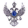 Glod Silver Color Metal Retro Eagle Hawk Brooch Pin Angle Wing Badge for Men's Shirt Collar Accessories - Image 7