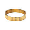 Loe Titanium Steel Elastic Bracelet for Women.Heart Shape.1Pcs.Gold Plated Punk Jewelry.Hip Hop - Image 9