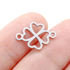5Pcs/Lot Arrive Leaf Pendant Hollow Leaves Stainless Steel Charms for Earrings Bracelet Necklace Jewellery Making - Image 9