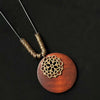 Retro Wooden Collar Decoration Female Jewelry Neck Accessories Clothing Pendant Necklace Sweater Necklace Sweater Chain - Image 13