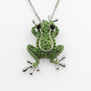 Zakol Green Crystal Frog Brooch Animal Brooches Pins For Women Dress Coat Accessories Jewelry Gift - Image 5