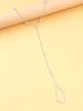 Clip bead chain bracelet ring vacuum plated gold satellite chain jewelry - Image 3