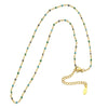Hot Pink Stainless Steel Link Cable Chain Gold Color Satellite Enamel Beads Necklace for Women Chic Summer Gift - Image 20