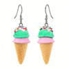 Handmade Polymer Clay Cute Drop Earrings For Women Girl Kid 3D Food Ice Cream Dangle Earrings Jewelry Gift - Image 7