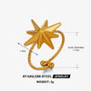 Stainless Steel Y2K Celestial Star Open Rings for Women Men Unique Design Gold Silver Color Adjustable Ring Jewelry - Image 8