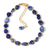 Multicolor Bead Bracelet with Square Spacer Details and Stone-Look Options - Image 32