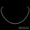 Stainless Steel Aesthetic Rice Bead Chain Necklace for Women Men Silver/Gold Color Choker Jewelry Marking Accessories Joyas - Image 5