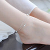 Silver Color Stamp Anklets For Women Foot Leg Chain Link Bracelet Double Layers Beach Accessories Jewelry - Image 47