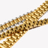 Stainless Steel Gold Plated Detachable Wristbands Bracelets Bangles For Women Men Gold Wrap Bracelets - Image 3
