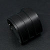 Leather Wide Cuff Bangles Punk Vintage Three Layers Wide Black Brown Men Jewelry Bracelets - Image 2