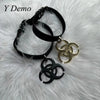 Punk Medical Waste Pendant Pu Leather Adjustable Choker Rock Casual Necklace - Image 6