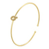Gold Plated Micro-Set Zirconia 26 Letters A-Z Simple Unisex Bracelet Lucky Letters Bracelet Golden - Image 8