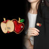 Christmas Brooch Apple Snowflake Bow Cane Candy Ice Cream Gift Pine Cone Pin Men and Women Accessories - Image 6